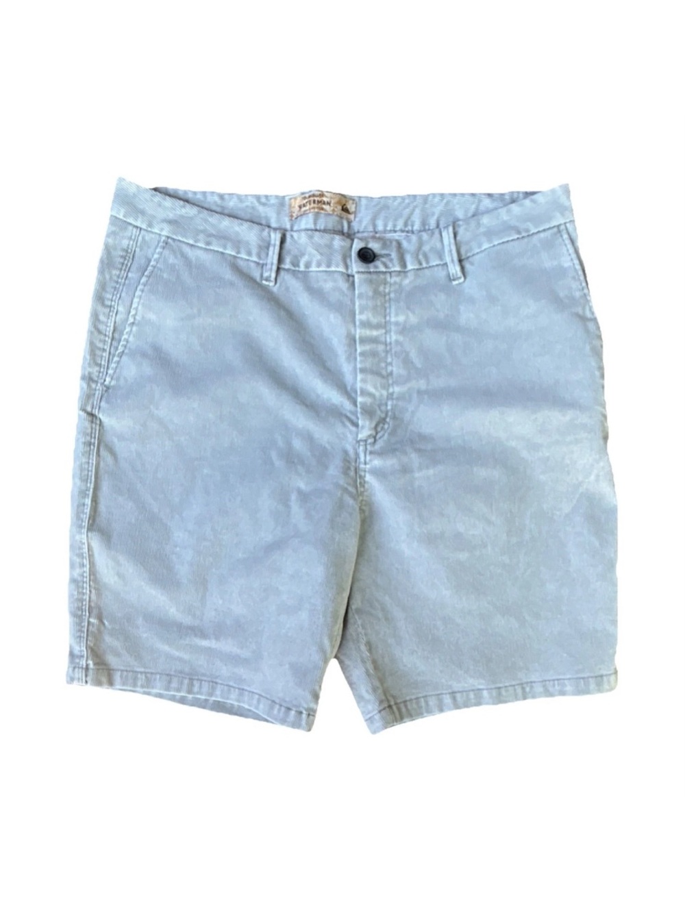 Quiksilver Waterman Collection Corduroy Chino Shorts Beige Mens Outdoor Summer